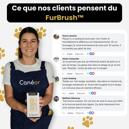 FurBrush™ | Brosse anti-mue